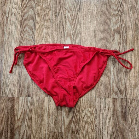 No Boundaries NB String Bikini Bottoms Women's Size XL Mix Match Red Swimwear - Picture 1 of 7